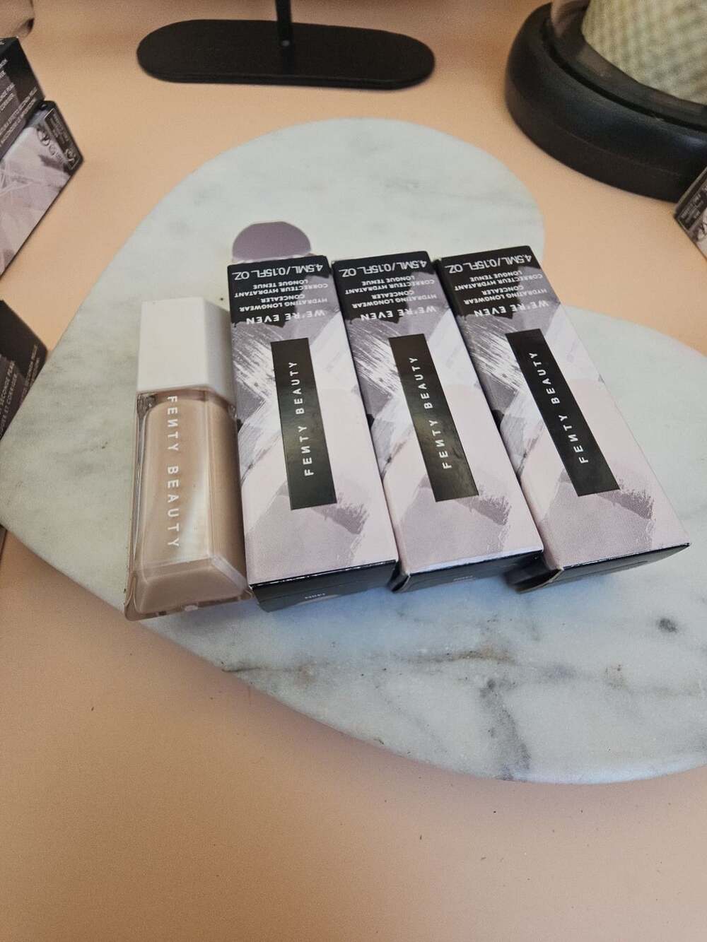 3x Fenty Beauty We're Even Hydrating Concealer Shade 140N Lot of 3